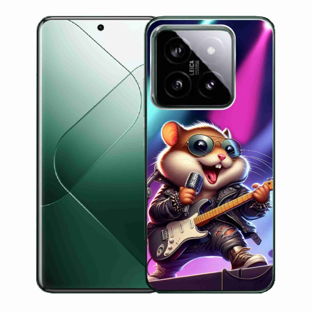 Gelový kryt mmCase na Xiaomi 14 - křeček rocker