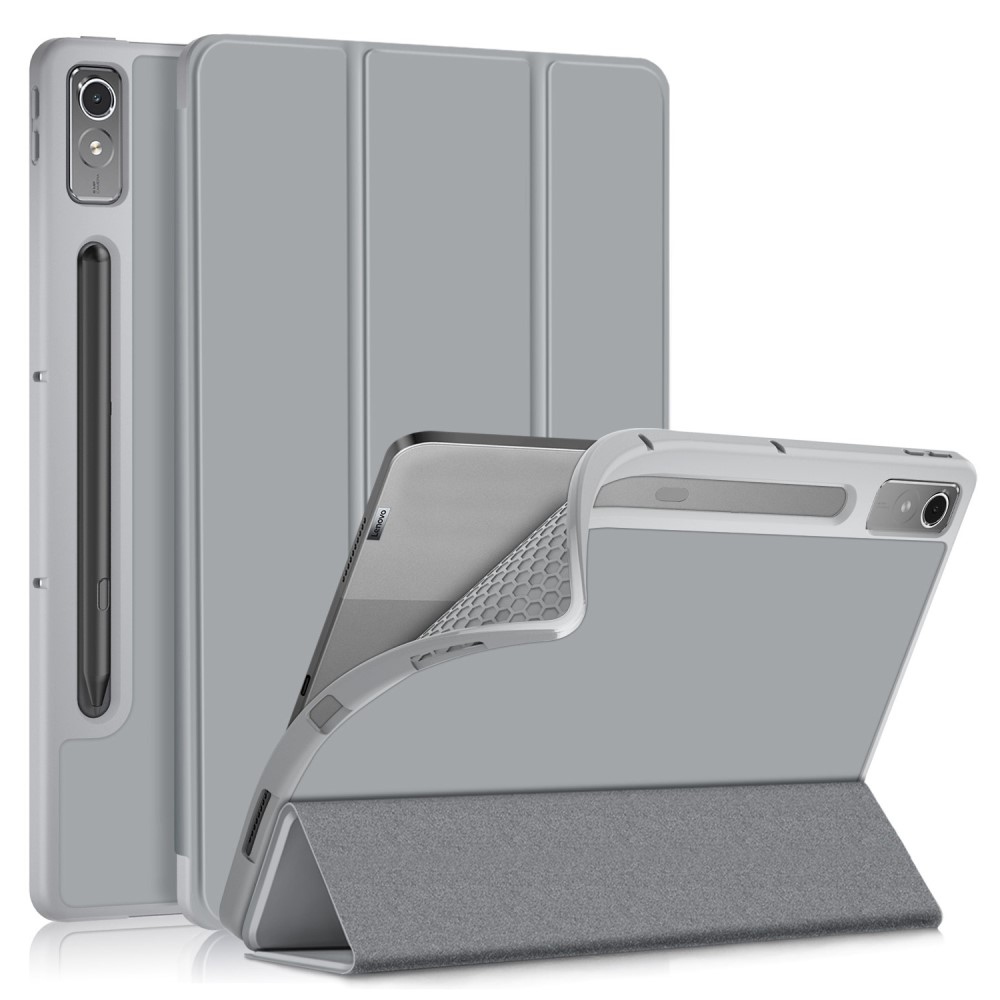 Case chytré zavírací pouzdro na tablet Lenovo Tab P12 - šedé