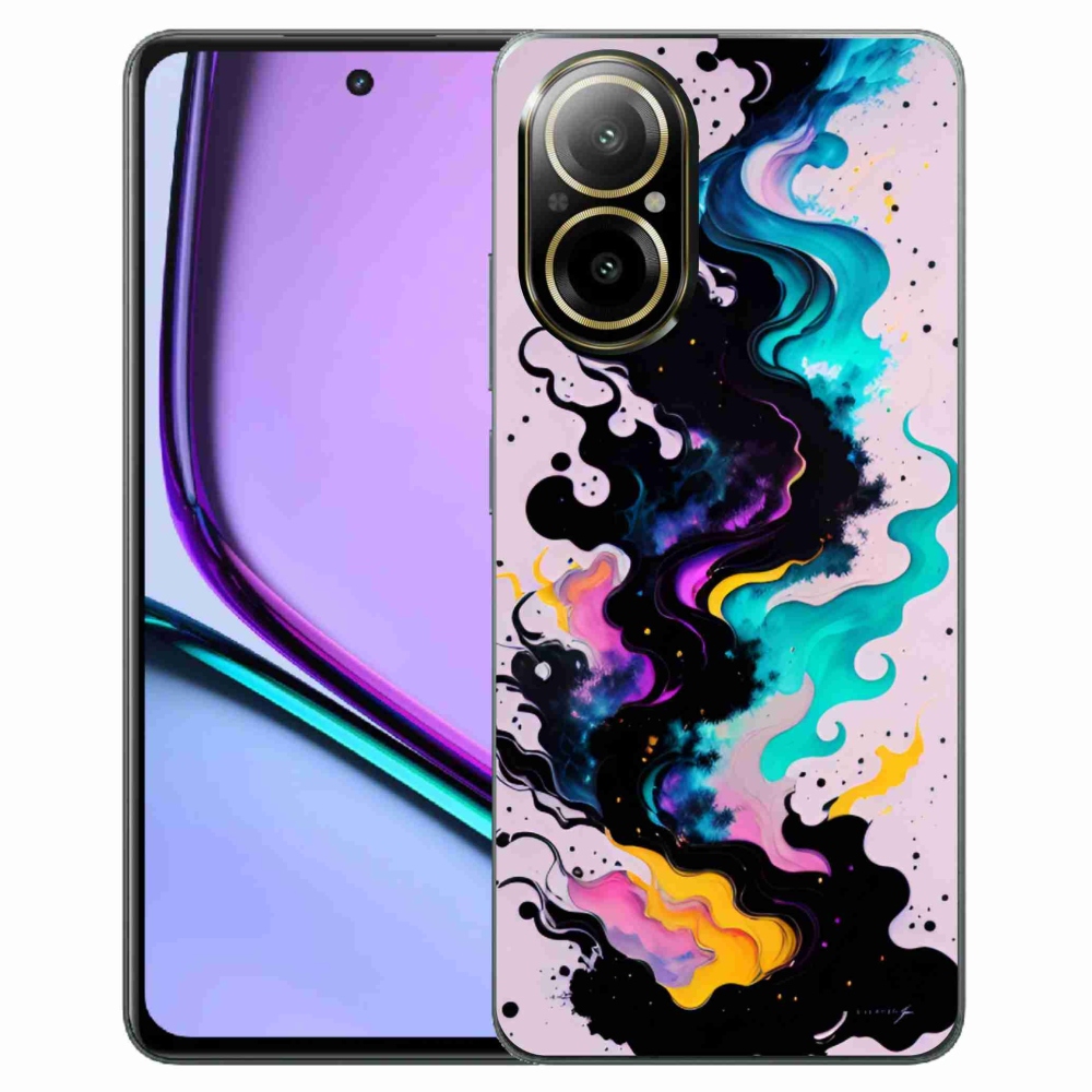 Gelový kryt mmCase na Realme C67 - abstraktní motiv 4