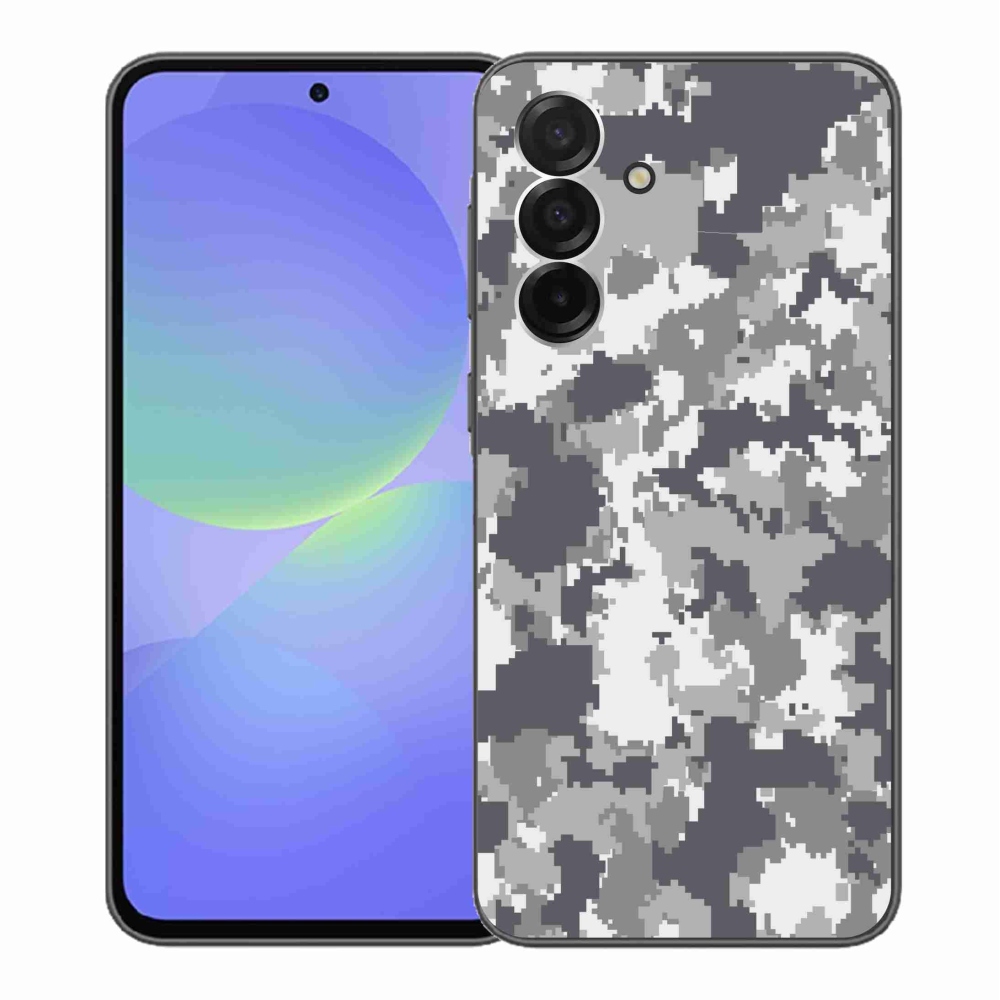 Gelový kryt mmCase na Samsung Galaxy A36 5G - maskáčový vzor 2