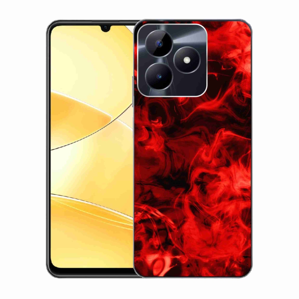 Gelový kryt mmCase na Realme C51/C53 - abstraktní vzor 11