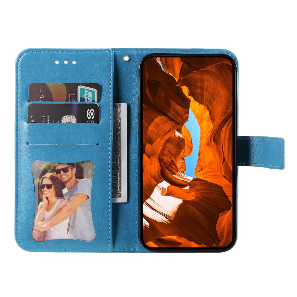 Mandala knížkové pouzdro na Xiaomi Poco X7 Pro 5G - modré