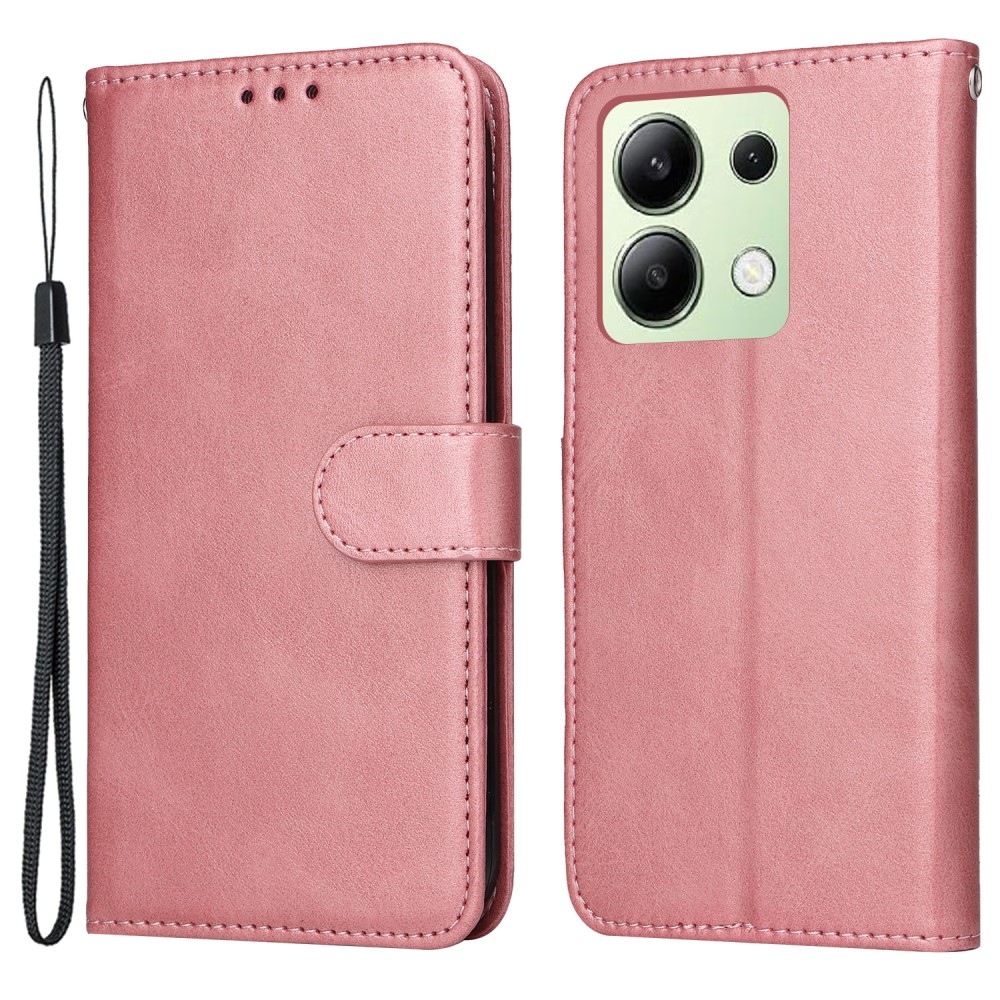 Wallet knížkové pouzdro na Xiaomi Redmi Note 13 - růžové