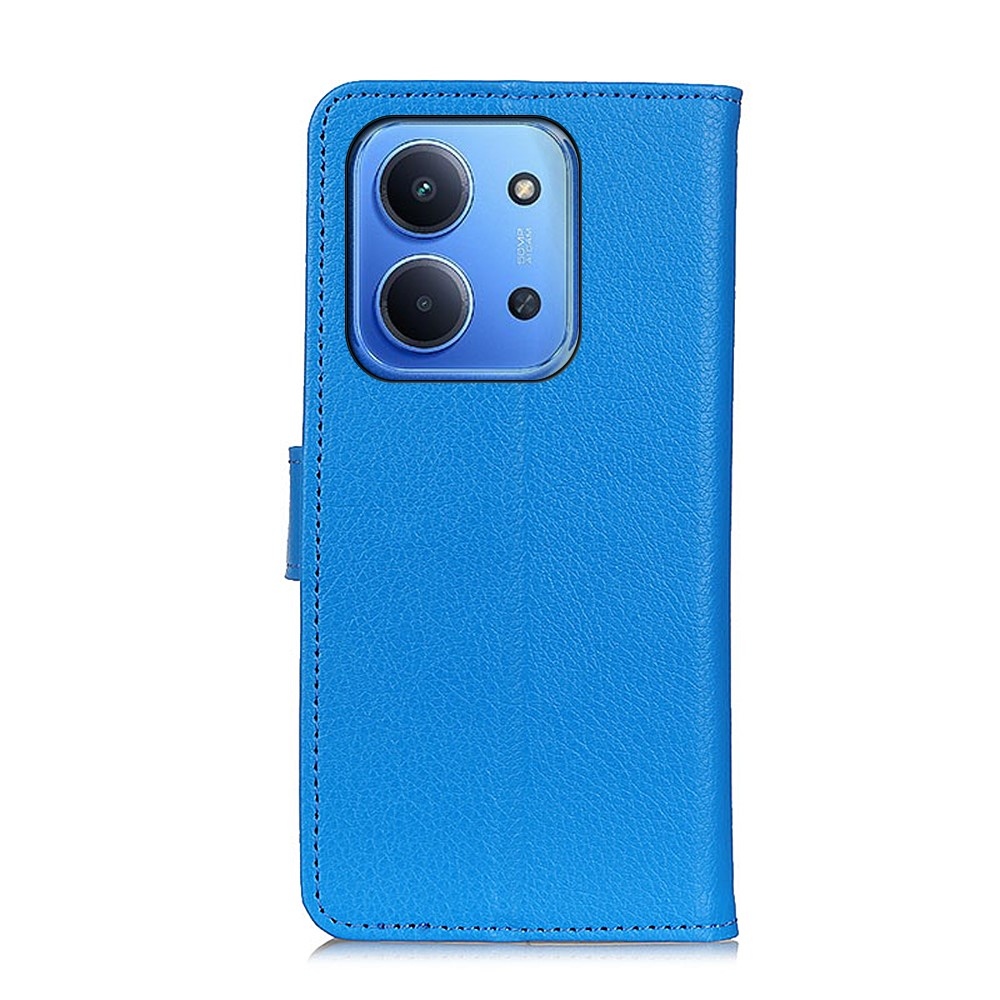 Litchie knížkové pouzdro na Xiaomi Redmi 15C 4G/5G (173mm) - modré