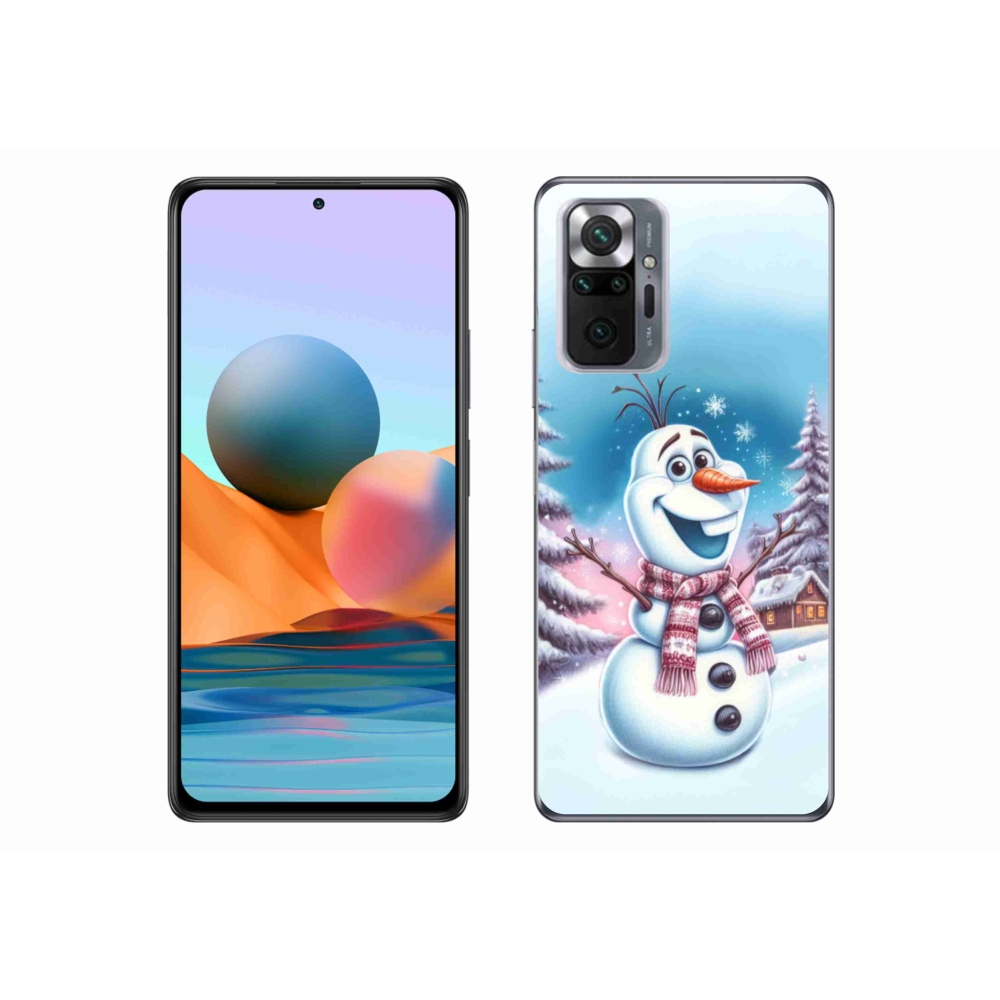 Gelový kryt mmCase na Xiaomi Redmi Note 10 Pro - ledové království