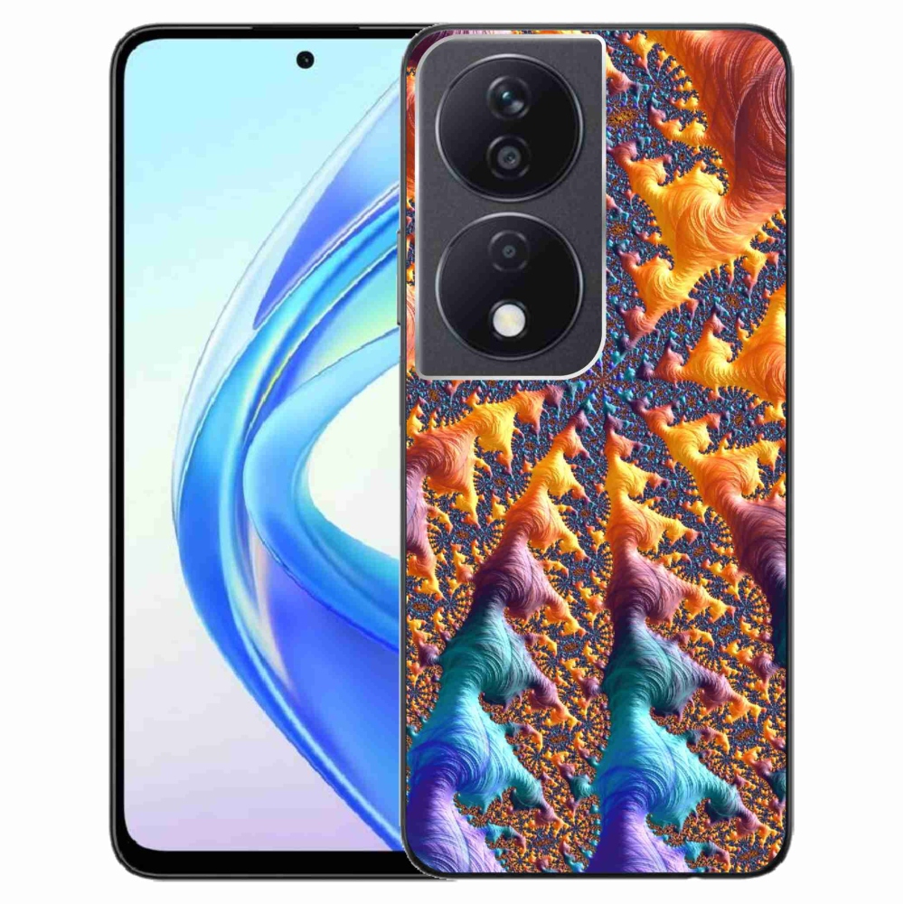 Gelový kryt mmCase na Honor X7b/Honor 90 Smart - abstraktní motiv 23
