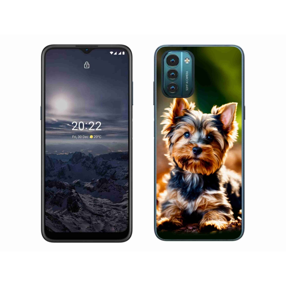 Gelový kryt mmCase na Nokia G11/G21 - jorkšír 10