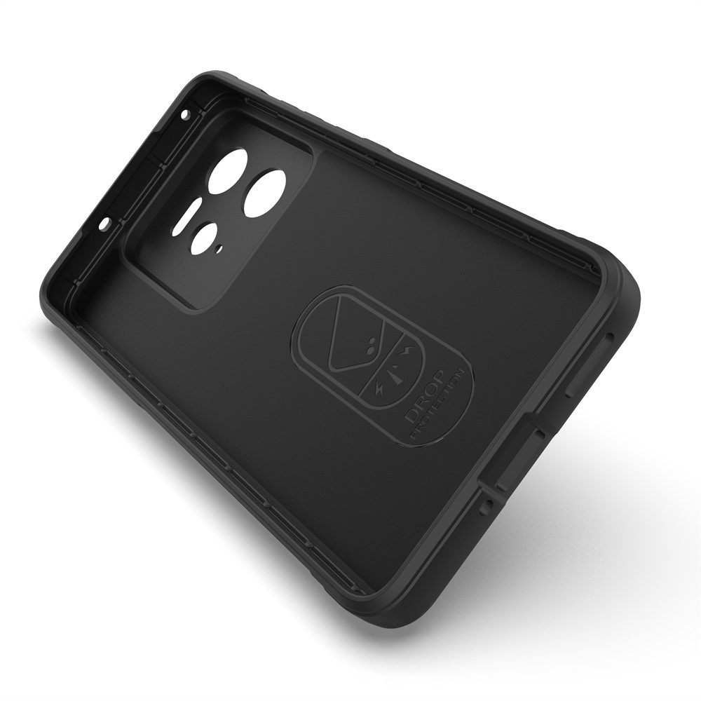 Rugg odolný gelový obal na Realme GT 7 Pro 5G - černý