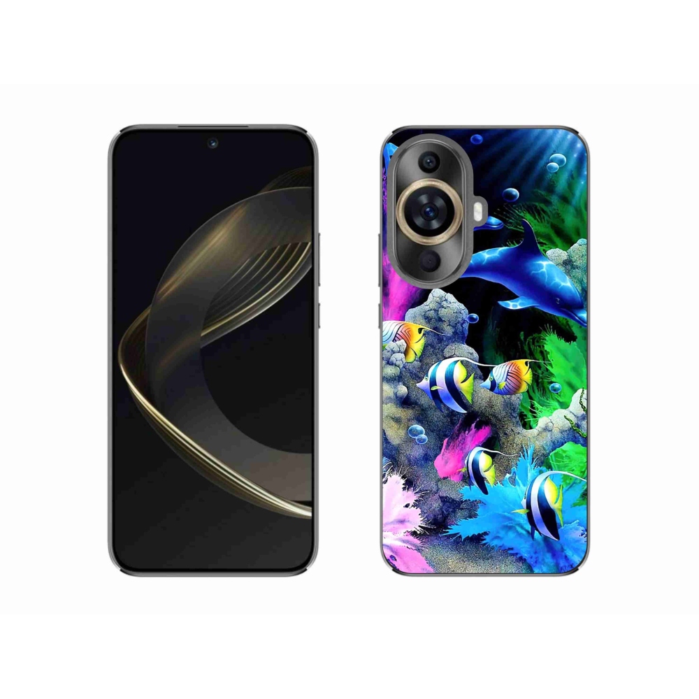 Gelový obal mmCase na Huawei Nova 11 - mořský svět