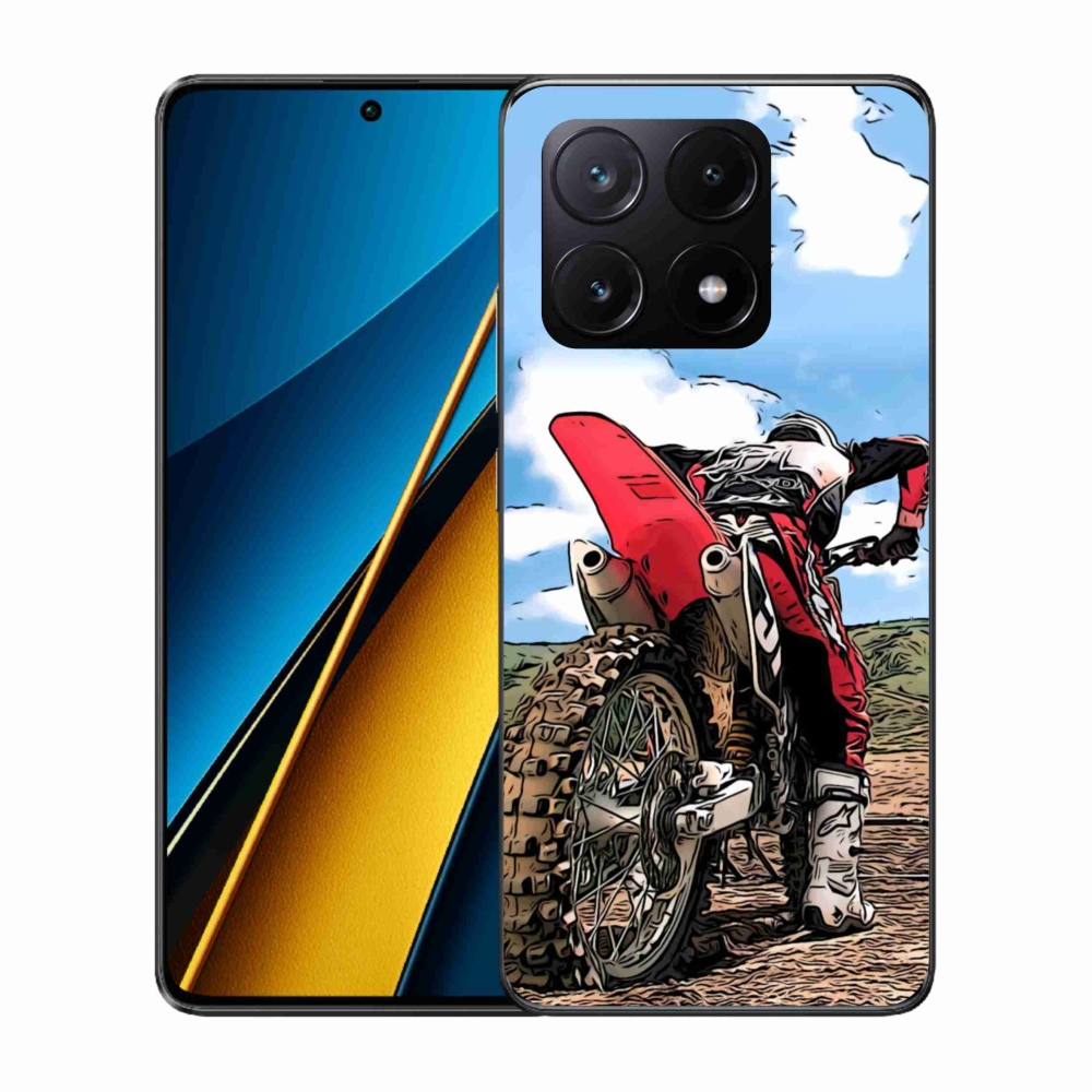 Gelový kryt mmCase na Xiaomi Poco X6 Pro 5G - moto