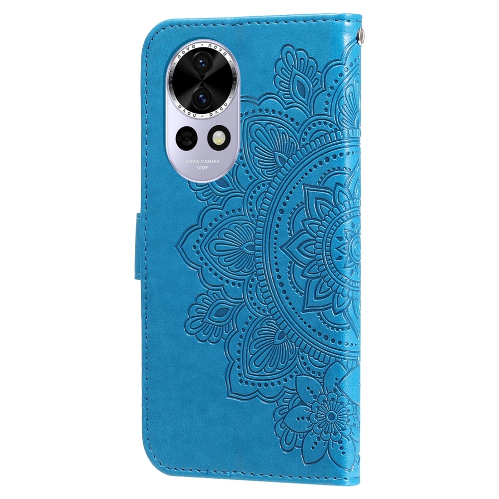 Mandala knížkové pouzdro na Huawei Nova 13 5G - modré