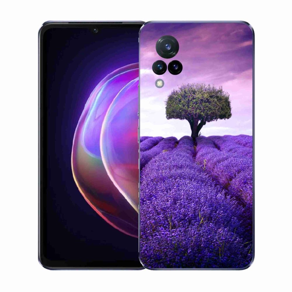 Gelový kryt mmCase na Vivo V21 4G/5G - levandulová louka