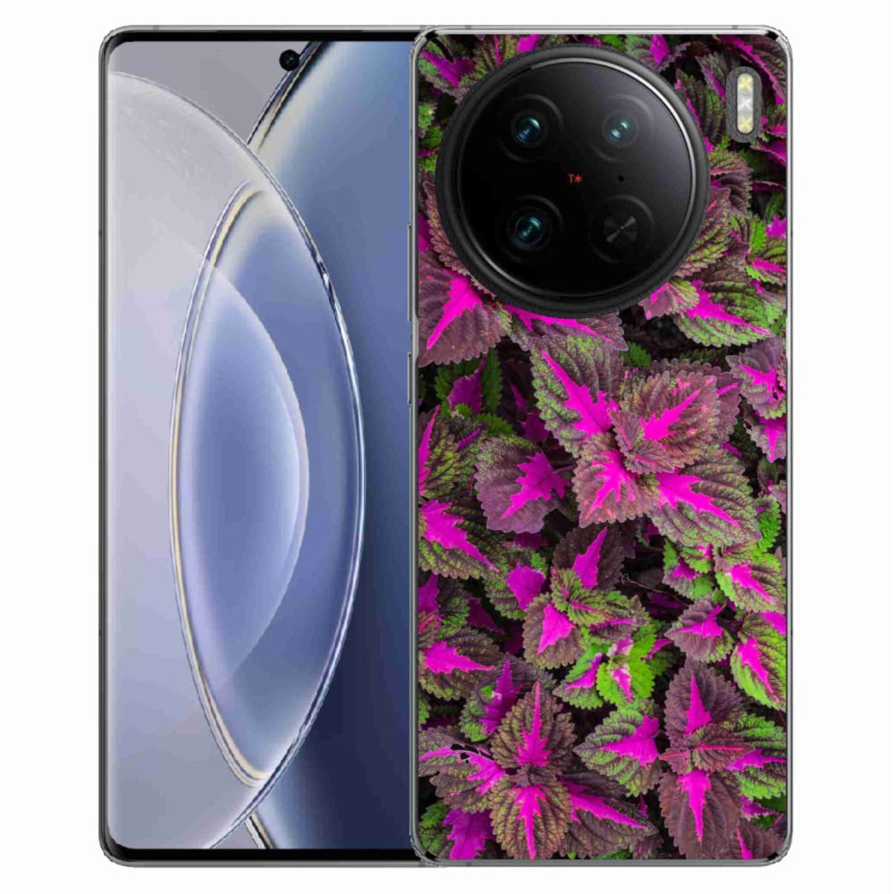 Gelový kryt mmCase na Vivo X90 Pro - květiny 10
