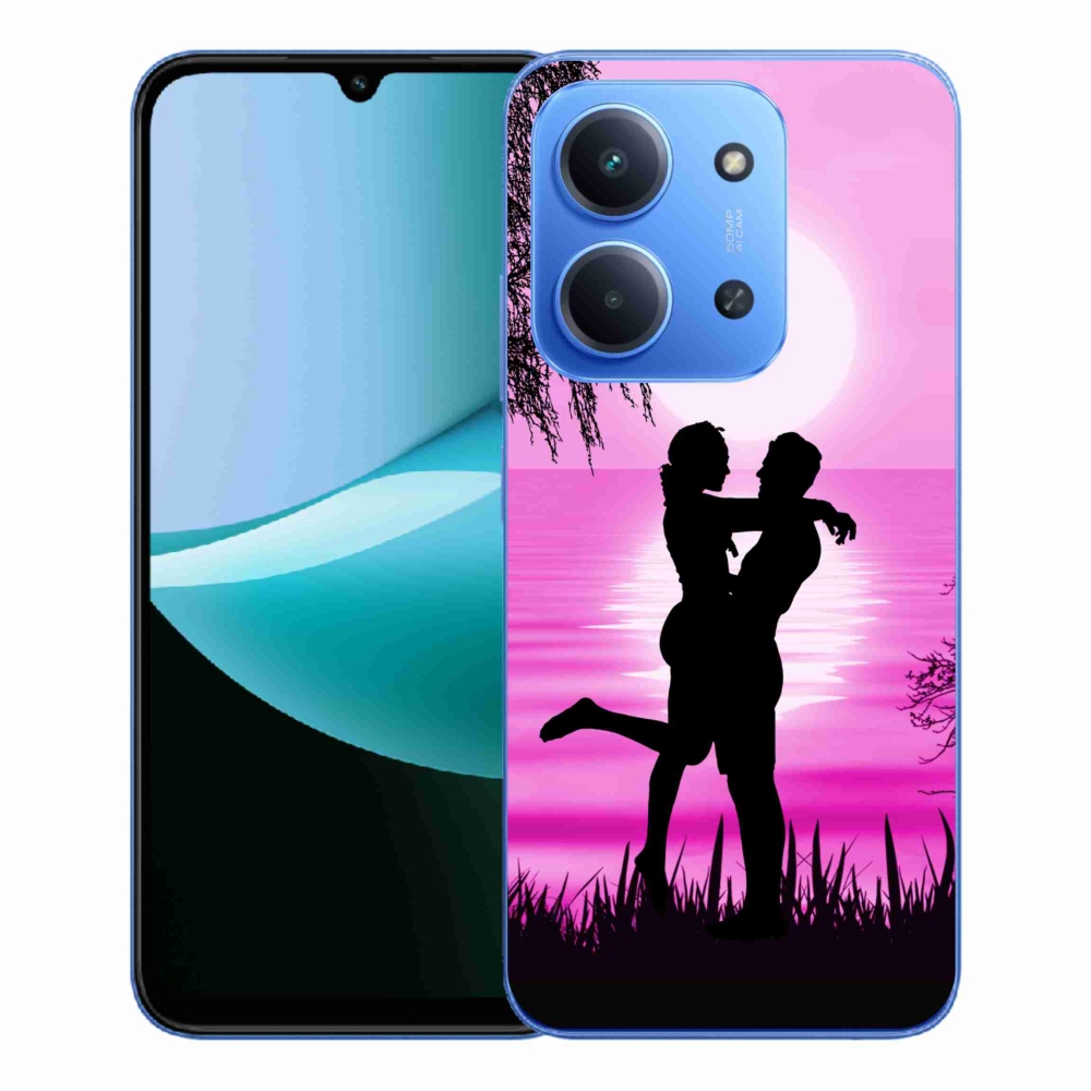 Gelový kryt mmCase na Xiaomi Redmi 15C 4G/5G (173mm) - západ slunce