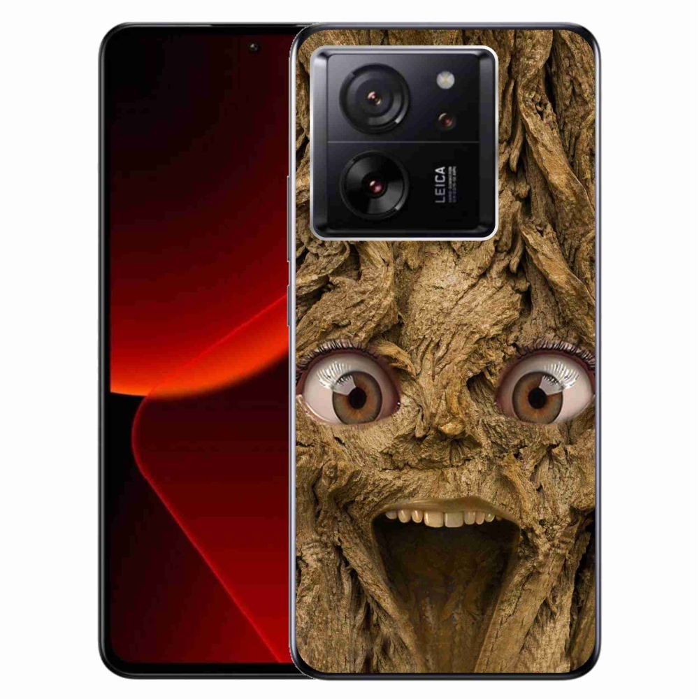 Gelový kryt mmCase na Xiaomi 13T/13T Pro - veselý strom s očima