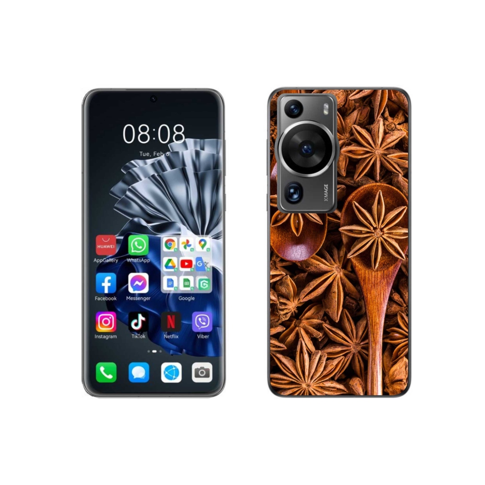 Gelový kryt mmCase na Huawei P60 Pro - vonný anýz
