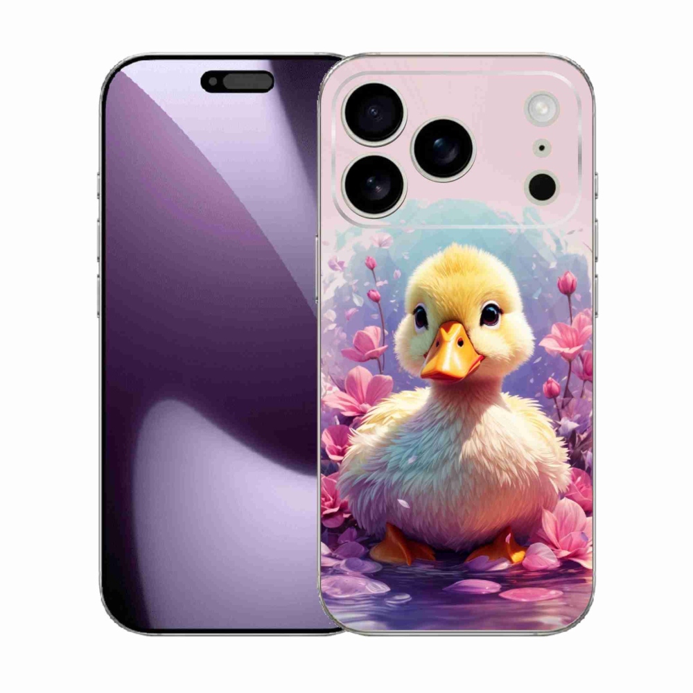 Gelový kryt mmCase na iPhone 17 Pro - kachnička