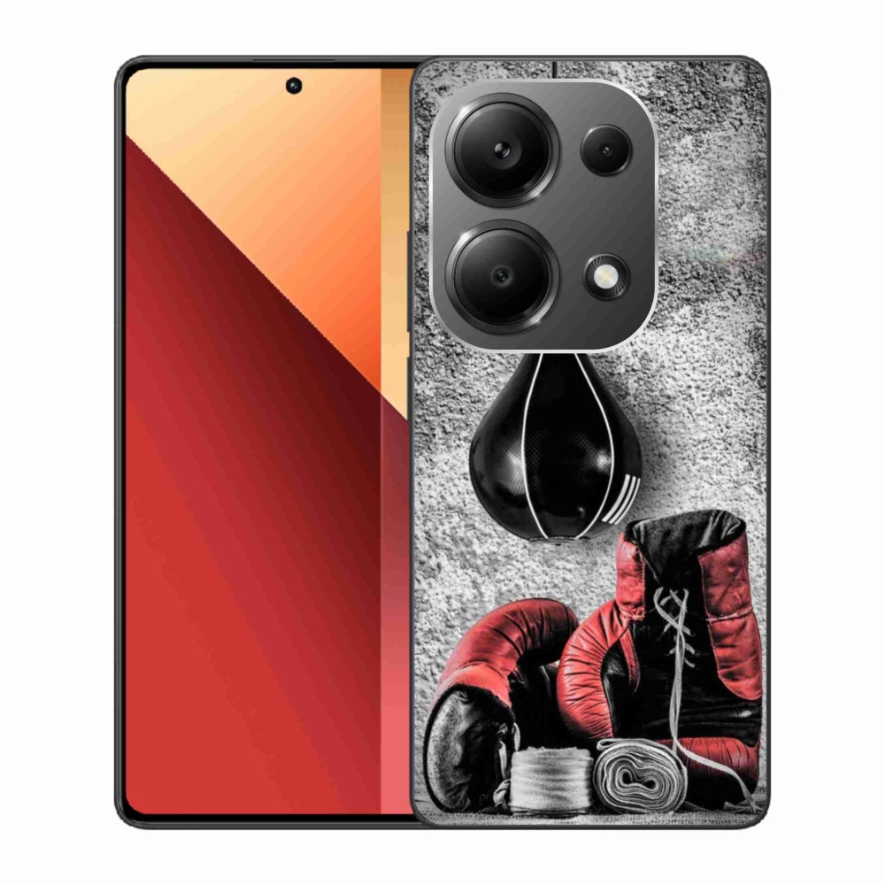 Gelový kryt mmCase na Xiaomi Redmi Note 13 Pro 4G/Poco M6 Pro  - boxovací pytel a rukavice