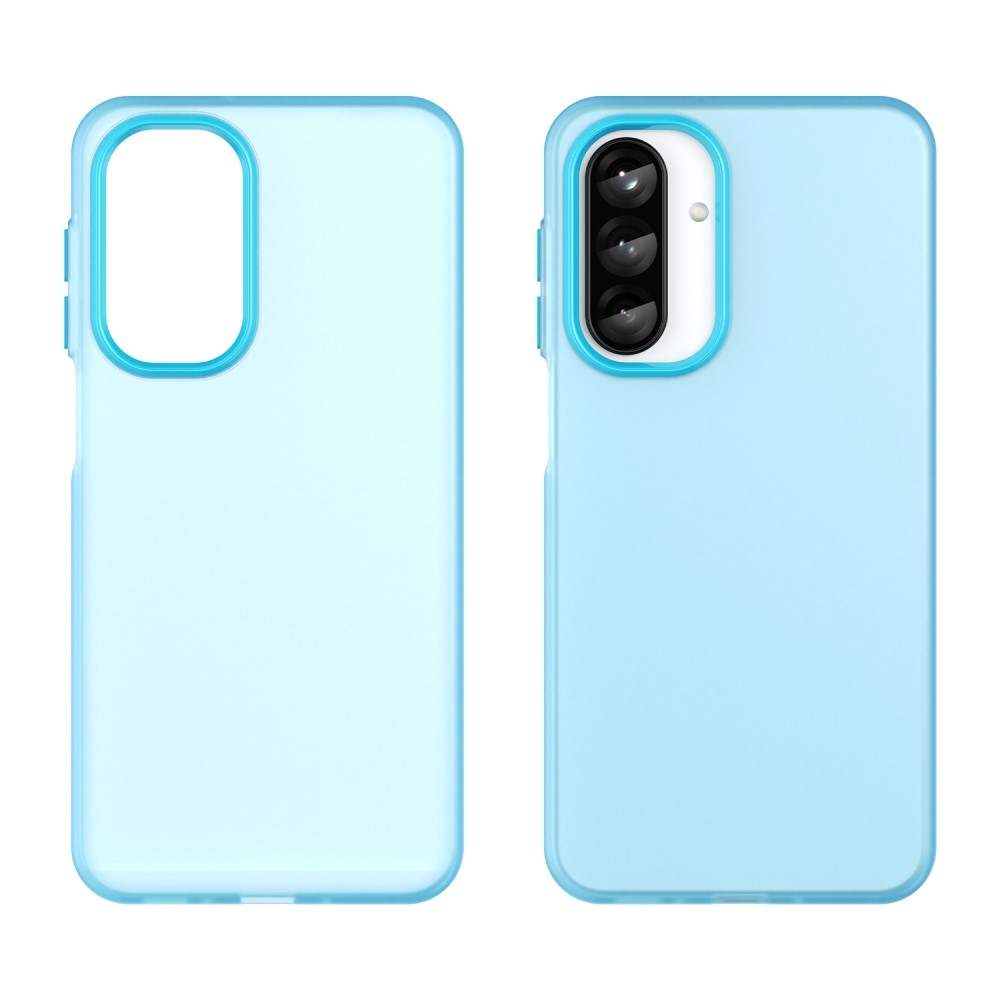 Candys matný gelový obal na Samsung Galaxy A26 5G - světlemodrý