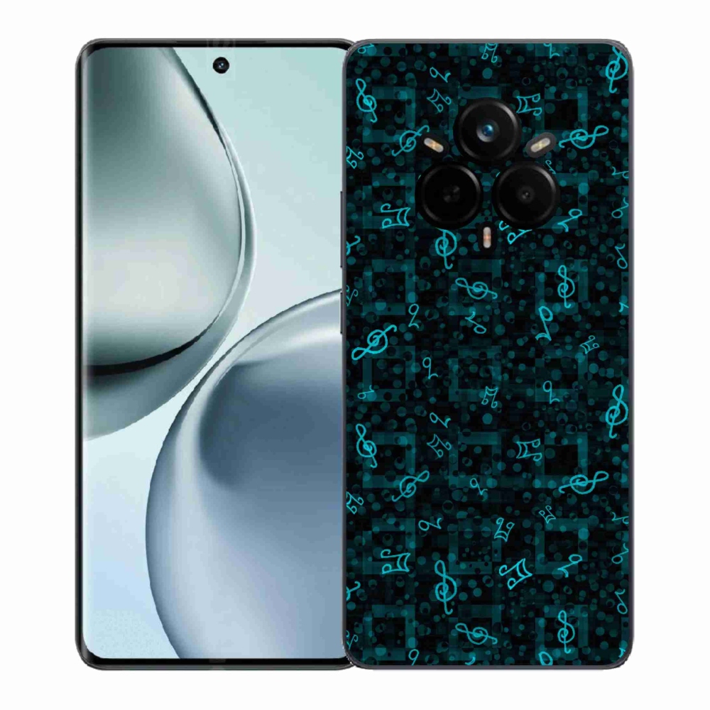 Gelový kryt mmCase na Realme 14 Pro+ 5G - noty 1