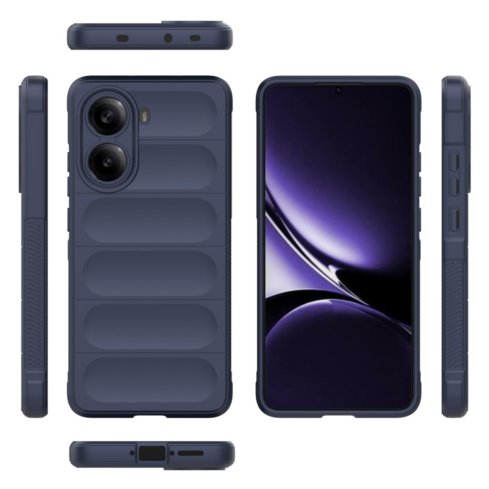 Rugg odolný gelový obal na Xiaomi Poco X7 Pro 5G - tmavěmodrý
