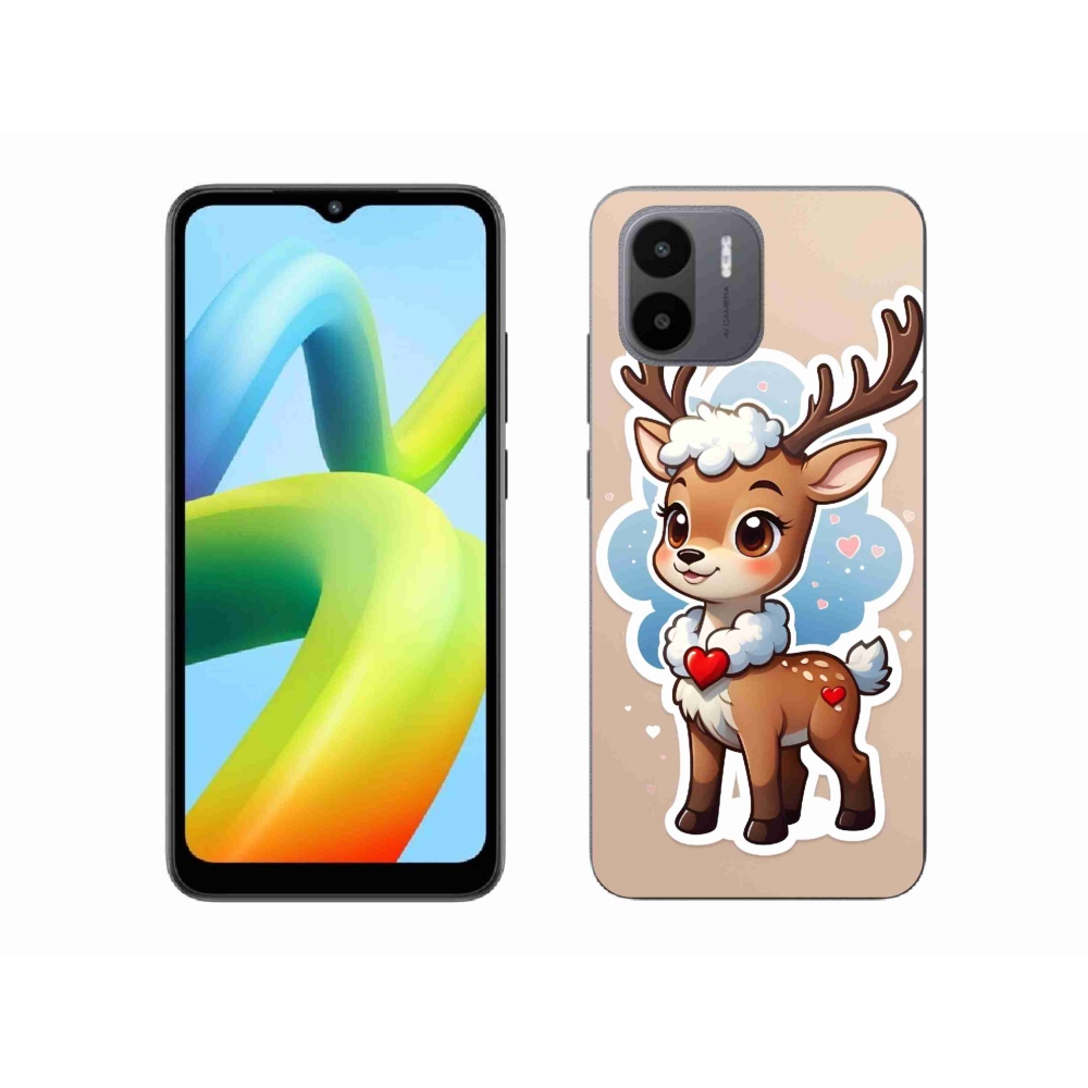 Gelový kryt mmCase na Xiaomi Redmi A1/Redmi A2 - kreslený sob