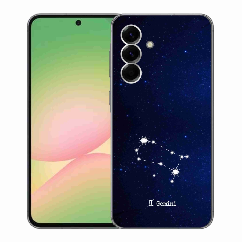 Gelový kryt mmCase na Samsung Galaxy A56 5G - souhvězdí Blíženců