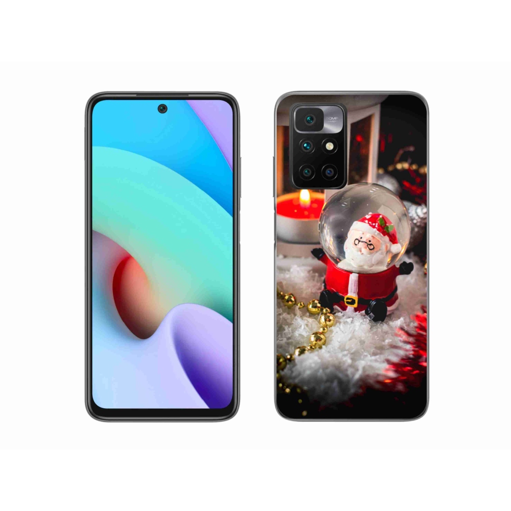 Gelový kryt mmCase na Xiaomi Redmi 10/Redmi 10 (2022) - Santa Claus 1