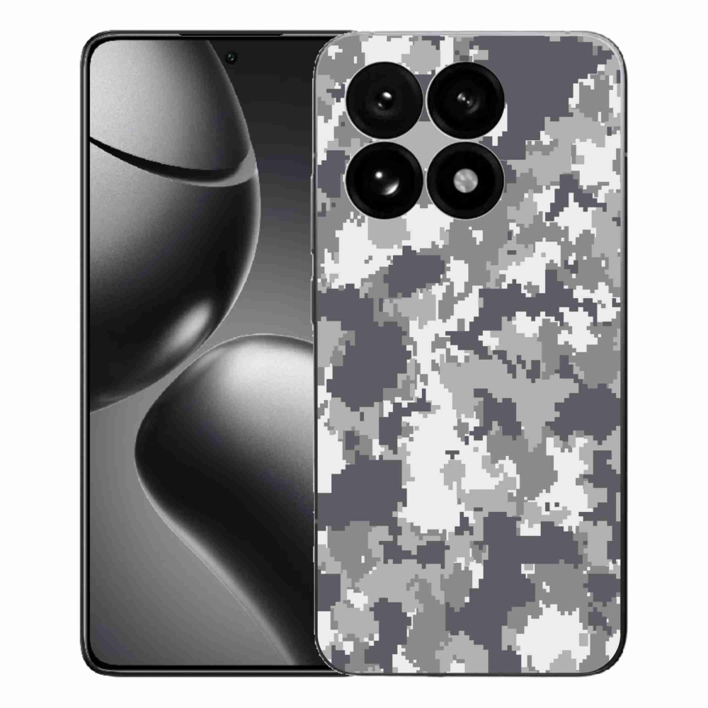 Gelový kryt mmCase na Xiaomi 15T - maskáčový vzor 2