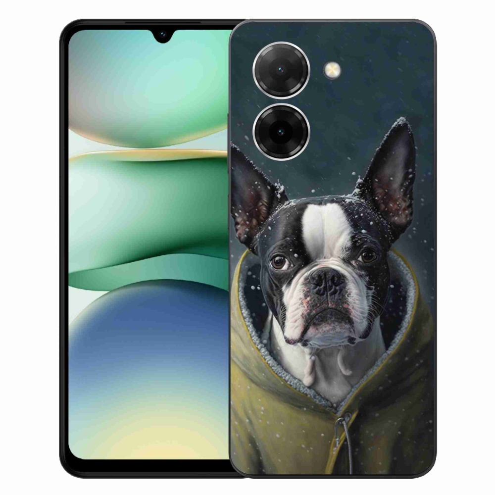 Gelový kryt mmCase na Xiaomi Redmi A5 (171.7x77.8x8.3mm) - buldoček