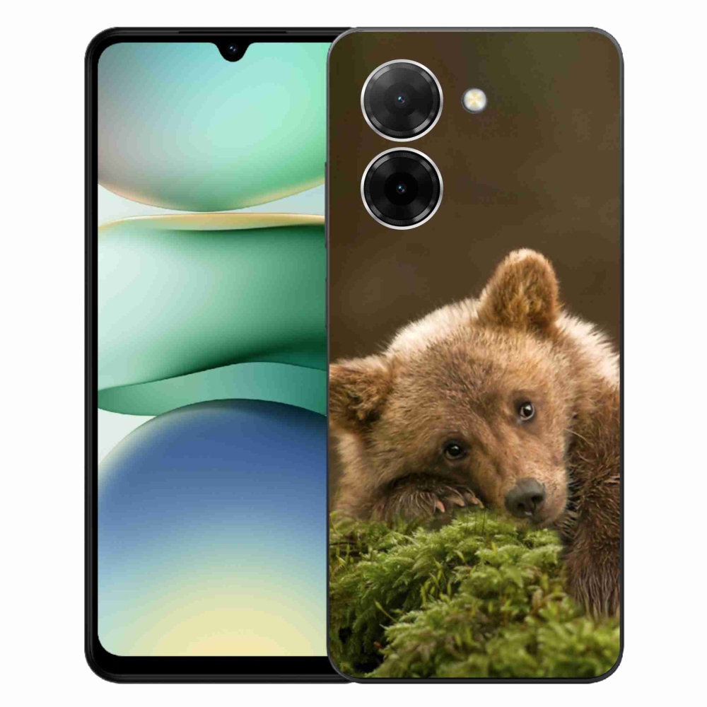 Gelový kryt mmCase na Xiaomi Redmi A5 (173.45x79.35x8.45mm) - medvěd