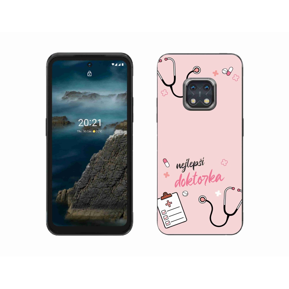 Gelový kryt mmCase na Nokia XR20 - nejlepší doktorka