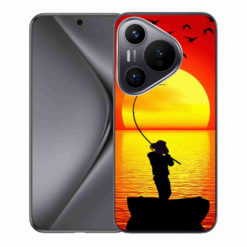 Gelový kryt mmCase na Huawei Pura 70 - rybaření