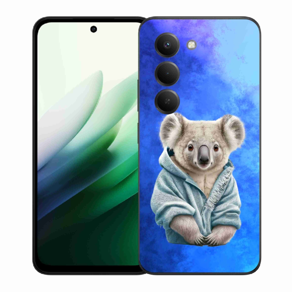 Gelový kryt mmCase na Xiaomi Redmi 15 5G (169mm) - koala ve svetru