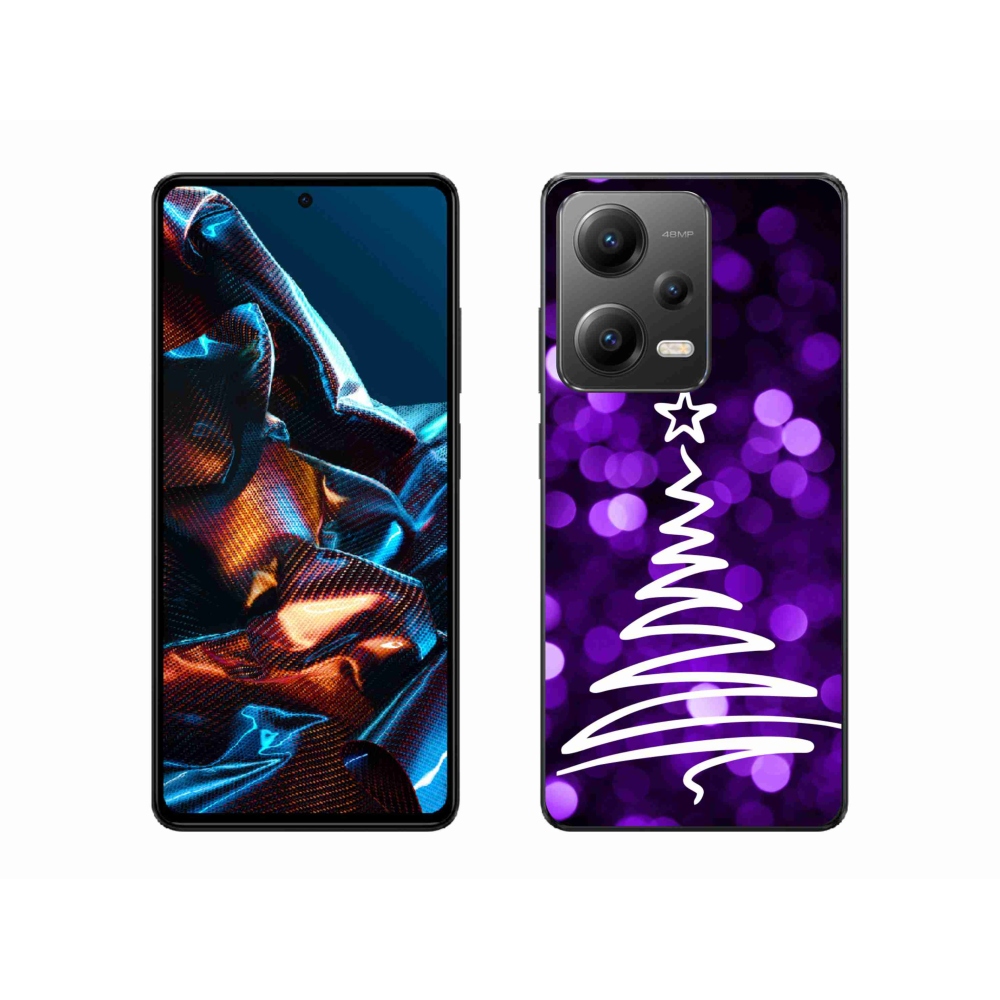 Gelový kryt mmCase na mobil Xiaomi Redmi Note 12 Pro 5G - stromek