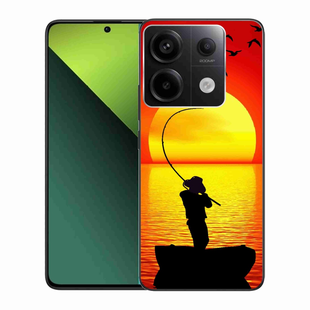Gelový kryt mmCase na Xiaomi Redmi Note 13 Pro 5G/Poco X6 5G - rybaření