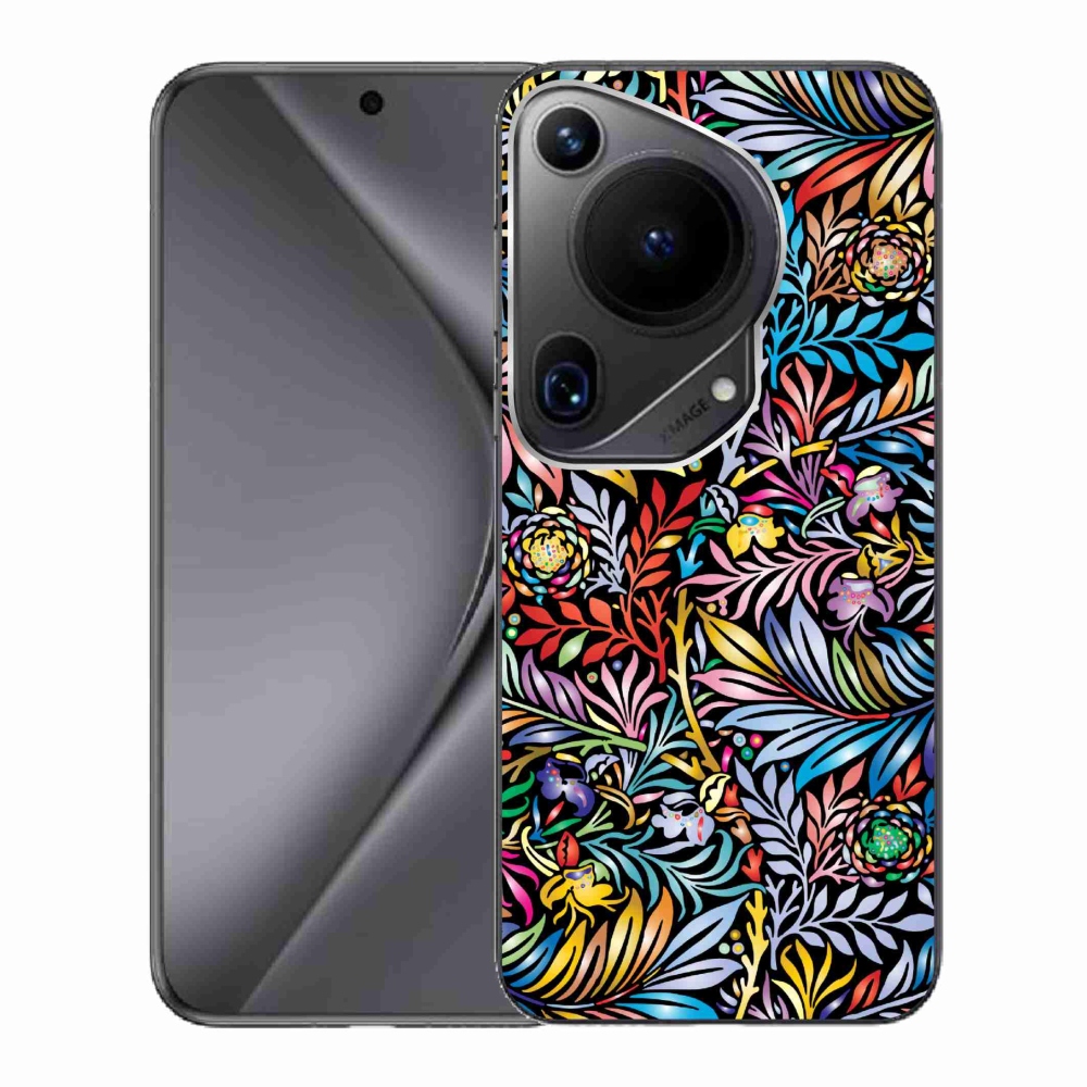 Gelový kryt mmCase na Huawei Pura 70 Ultra - květiny 5