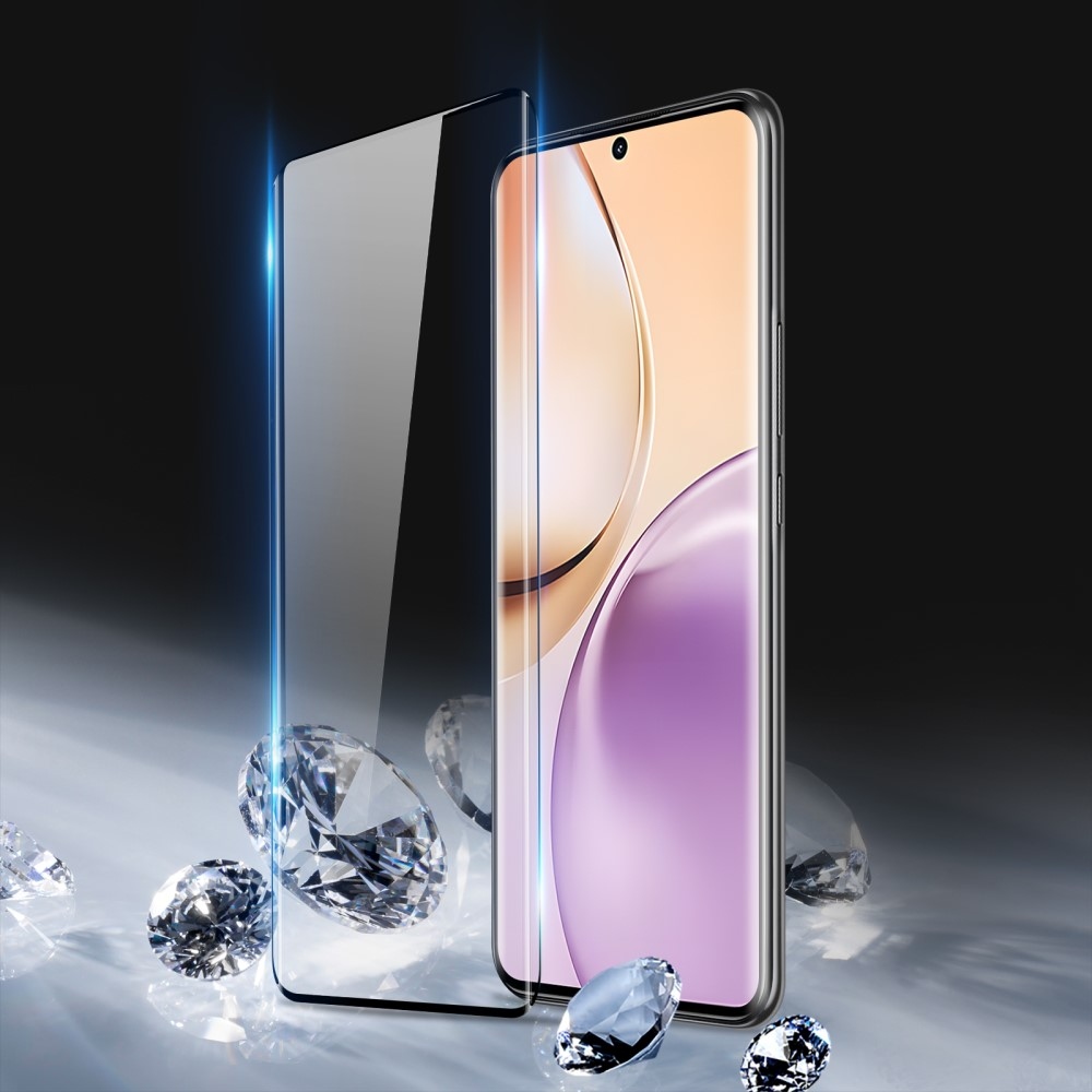 3D DUX celoplošné tvrzené sklo (lepidlo pouze na hranách) na Realme 14 Pro 5G