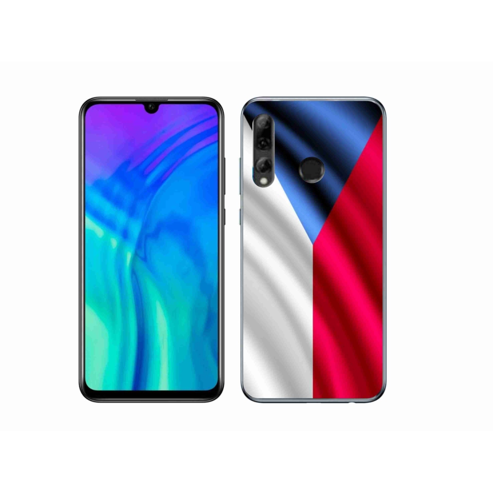 Gelový kryt mmCase na mobil Honor 20e - česká vlajka