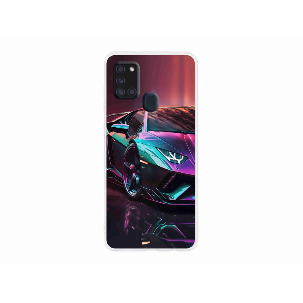 Gelový kryt mmCase na Samsung Galaxy A21s - auto 8