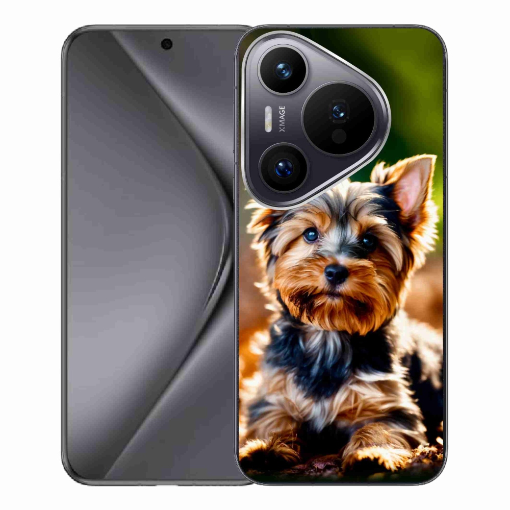 Gelový kryt mmCase na Huawei Pura 70 Pro - jorkšír 10