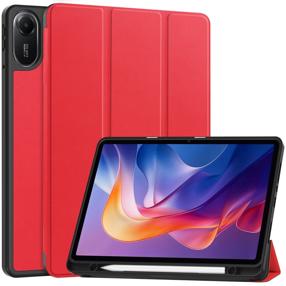 Cases chytré zavírací pouzdro na Xiaomi Redmi Pad 2 - červené