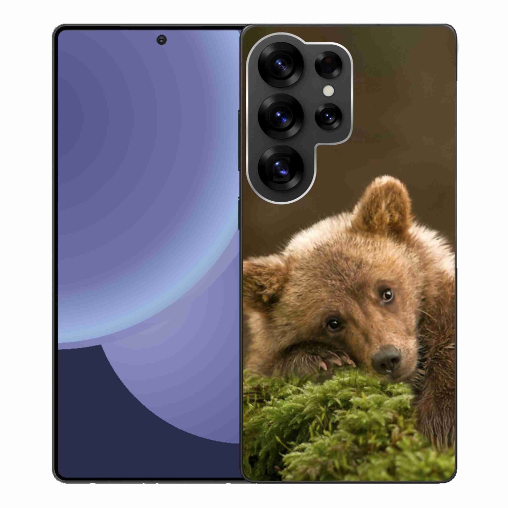 Gelový kryt mmCase na Samsung Galaxy S25 Ultra - medvěd