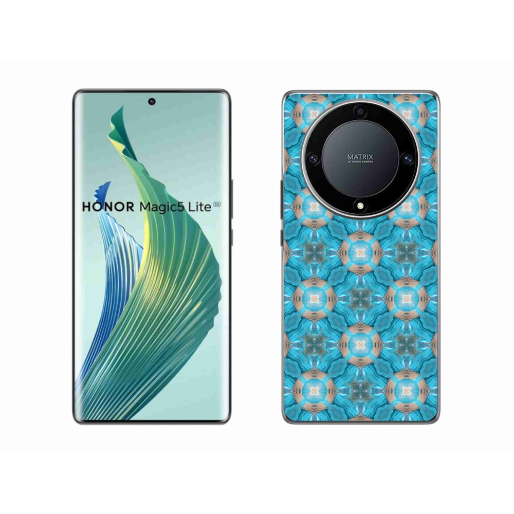 Gelový kryt mmCase na Honor Magic 5 Lite 5G - abstraktní motiv 12