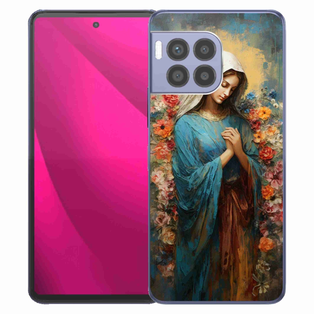 Gelový kryt mmCase na T-Mobile T Phone 2 Pro - svatá žena
