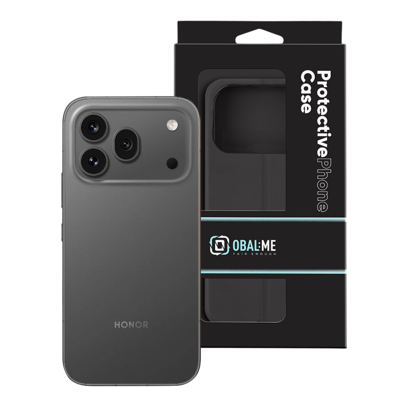 OBAL:ME SmoothTouch Pouzdro pro Honor 600 Pro Black
