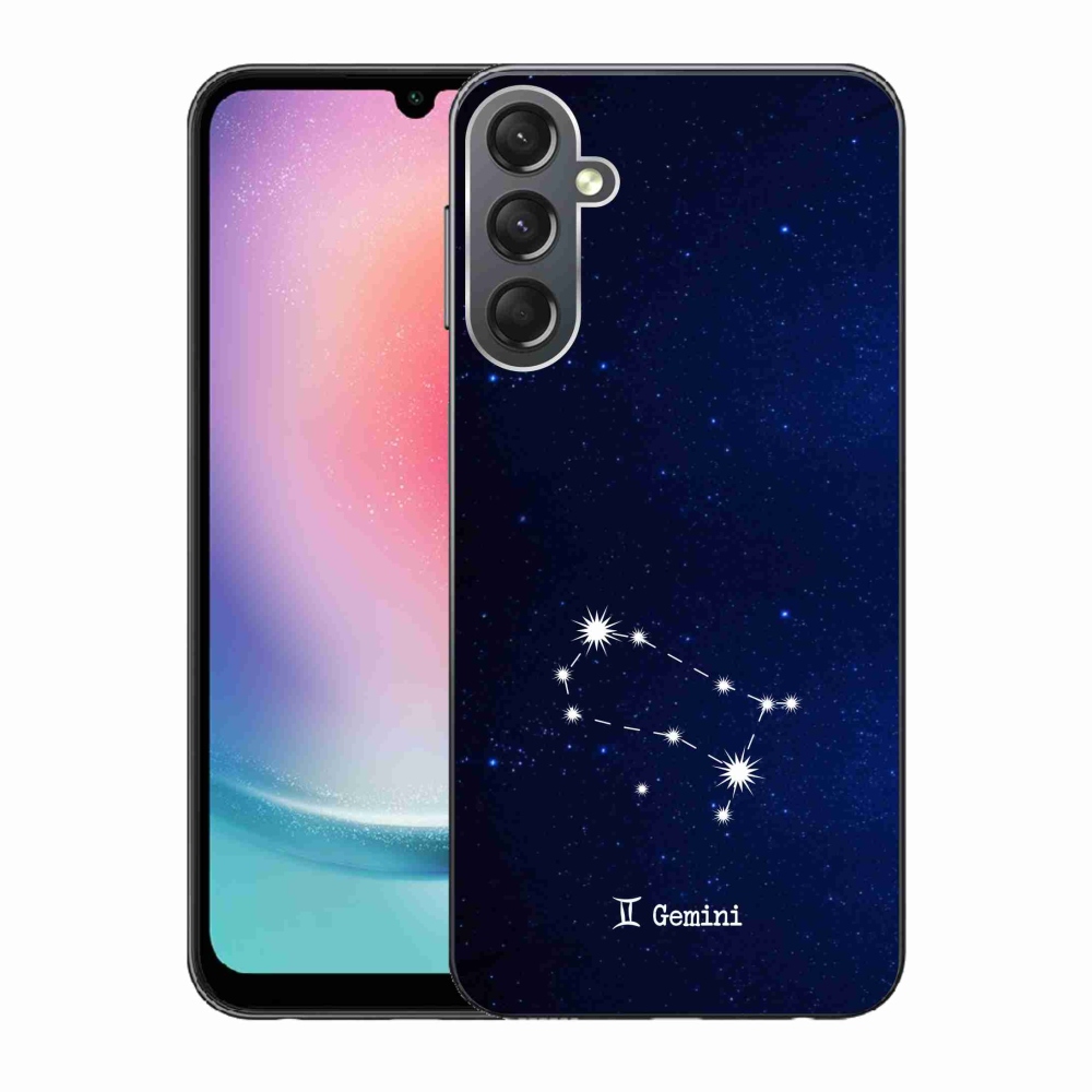 Gelový kryt mmCase na Samsung Galaxy A24 - souhvězdí Blíženců