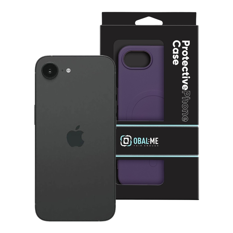 OBAL:ME MagNetix Sculpt Kryt pro Apple iPhone 16e/17e Plum Purple