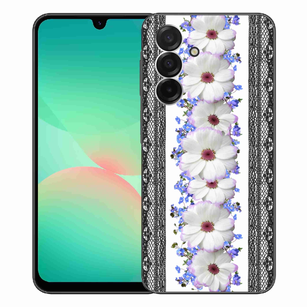 Gelový kryt mmCase na Samsung Galaxy A26 5G - květiny 8