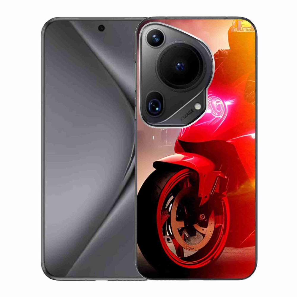 Gelový kryt mmCase na Huawei Pura 70 Ultra - motorka
